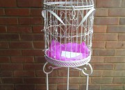 Vintage birdcage post box 001